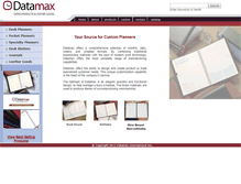 Tablet Screenshot of datamaxpromo.com
